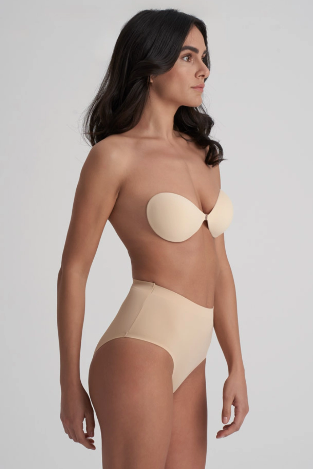 Invisible Adhesive Bra in Beige