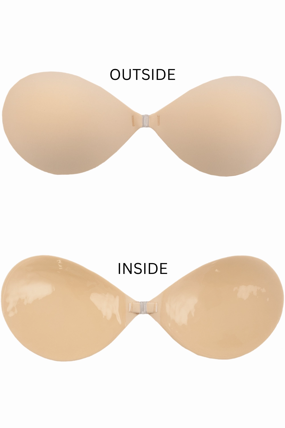 Invisible Adhesive Bra in Beige
