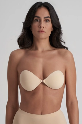 Invisible Adhesive Bra in Beige