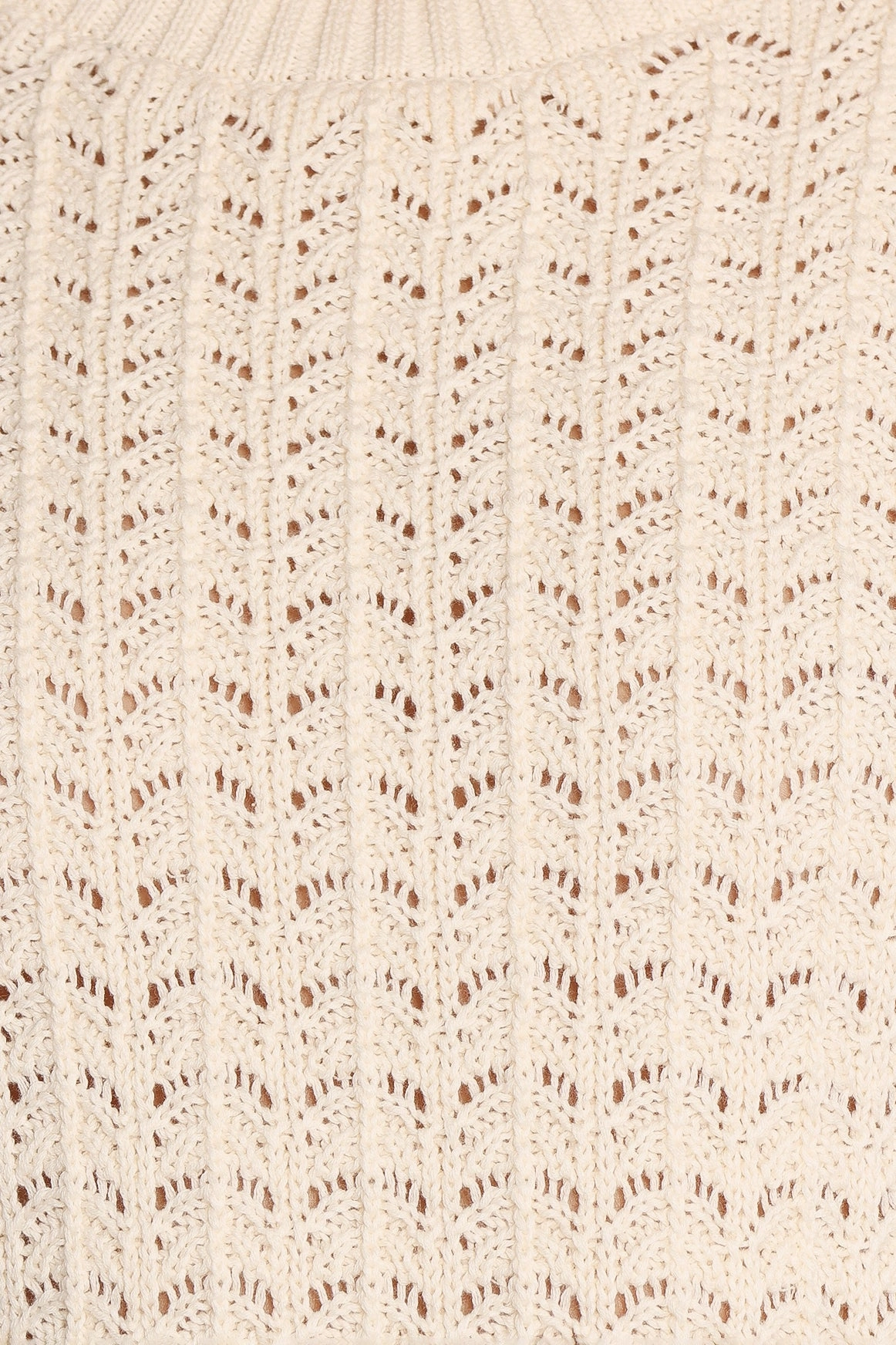Kaya Tie Back Knit Top - White