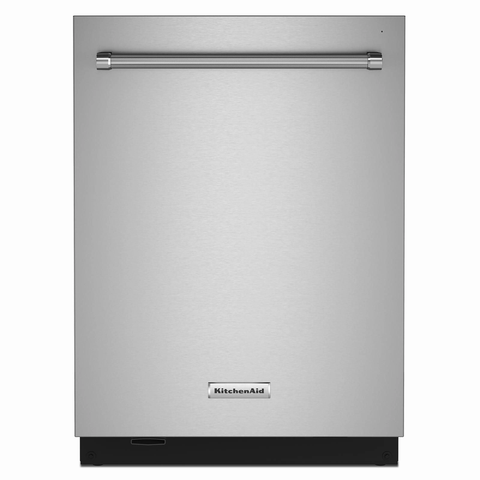 KitchenAid® PrintShield Stainless 24" Dishwasher with Towel Bar Handle - KDTM604KPS