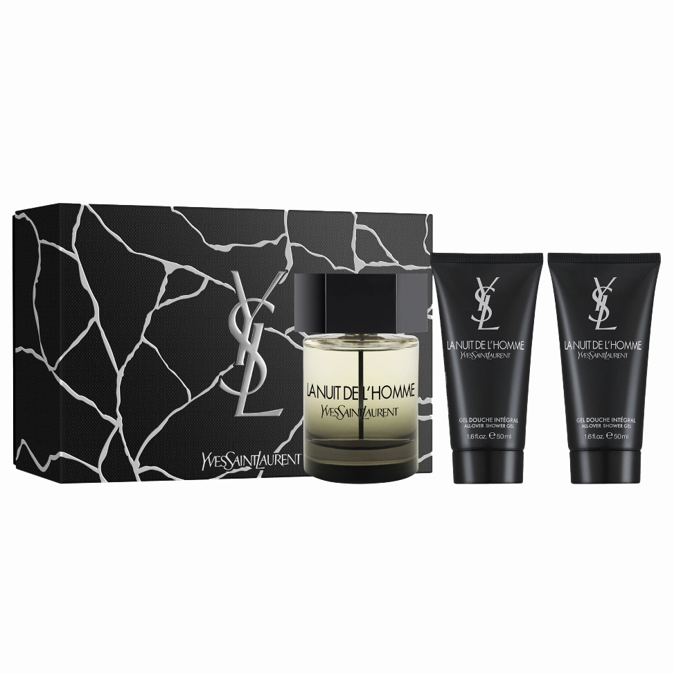La Nuit De L'Homme by YSL 100ml 3 Piece Gift Set