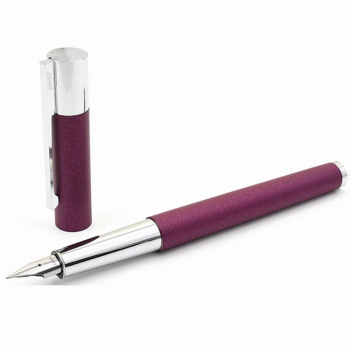 Lamy Fountain Pen - Scala Lacquer Finish with Metal Clip, Dark Violet | L79VIO