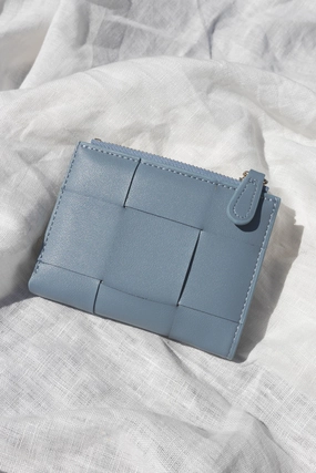 Libby Coin And Card Wallet - Blue