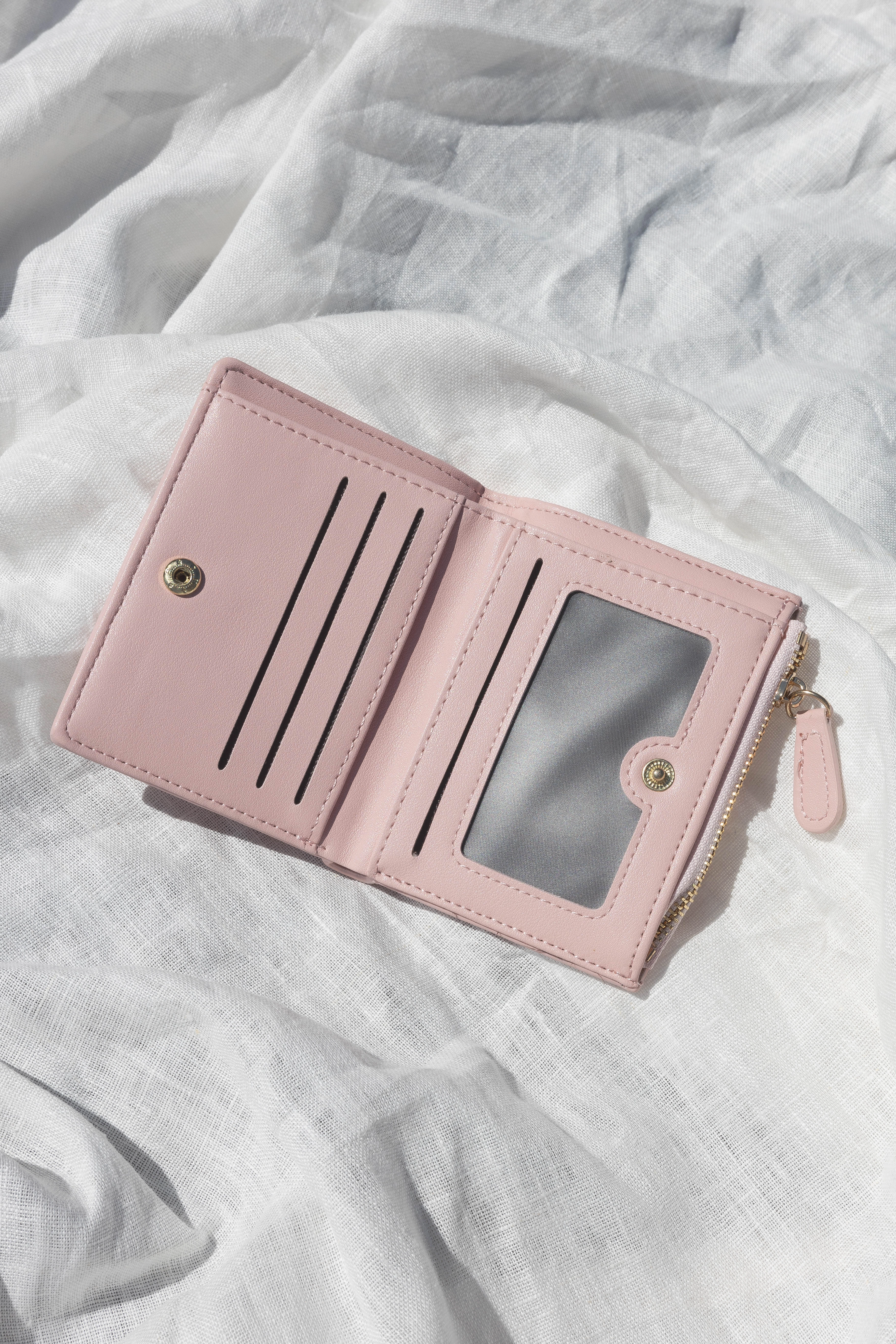 Libby Coin And Card Wallet - Pink