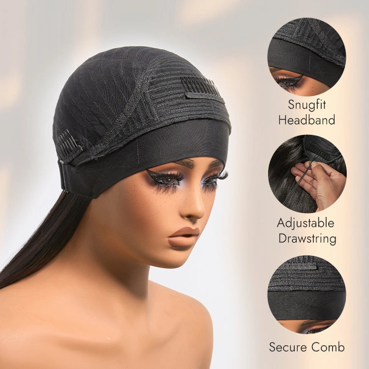 Luvme Too Easy Texture™ Wig Water Wave Glueless Headband Wig Flexi-Fit Drawstring (Get Free Trendy Headbands)