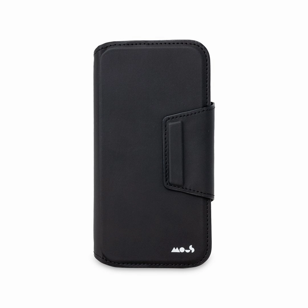 MagSafe® Compatible Black Flip Wallet