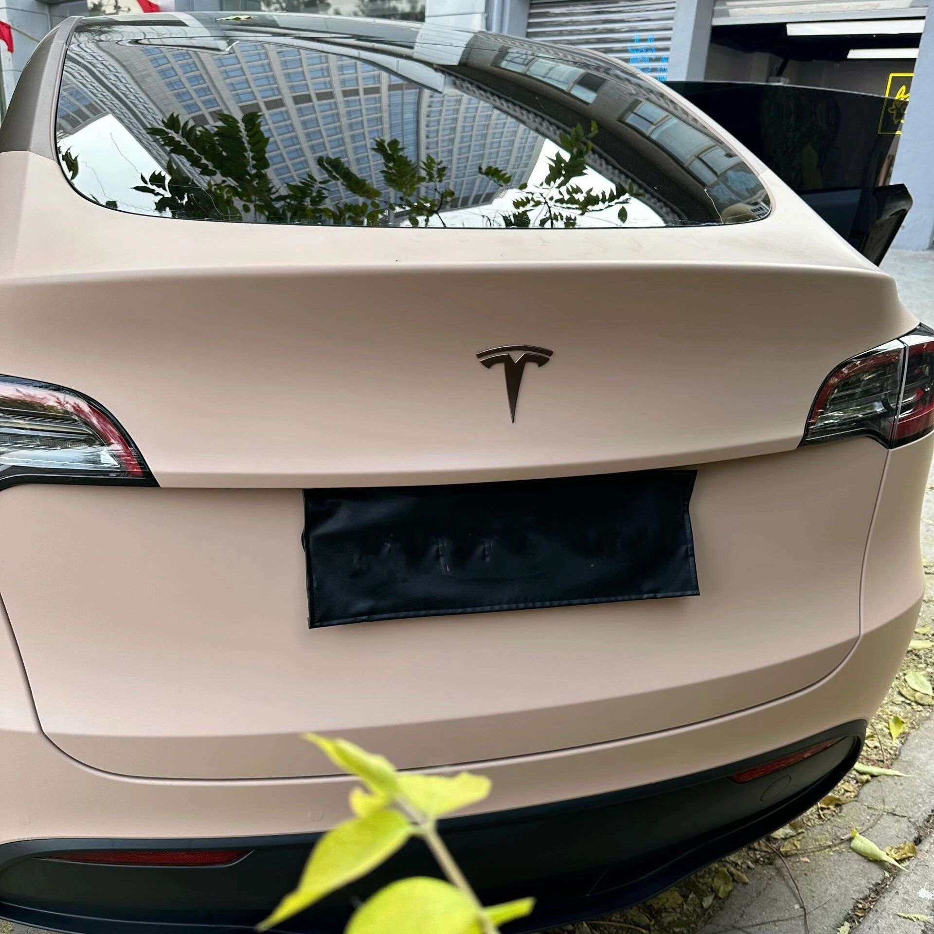 Matte Sand Yellow Vinyl Wrap