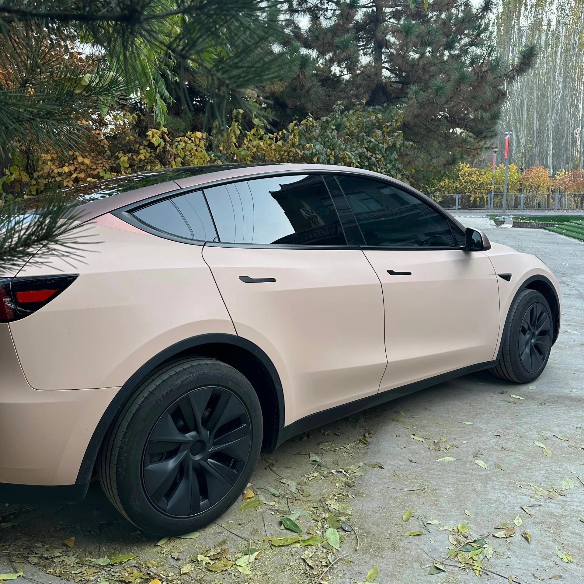 Matte Sand Yellow Vinyl Wrap