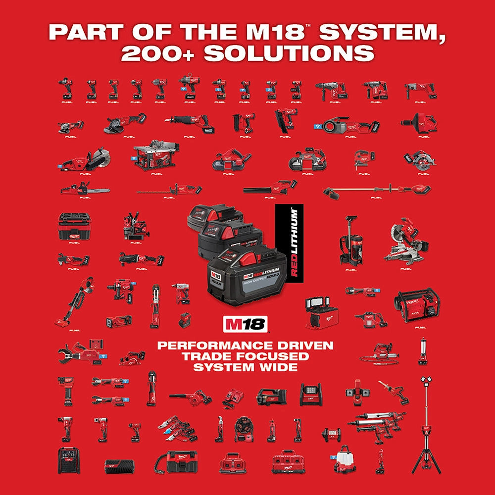 Milwaukee 2733-21 M18 FUEL 18V 7-1/4-Inch Dual Bevel Sliding Miter Saw Kit