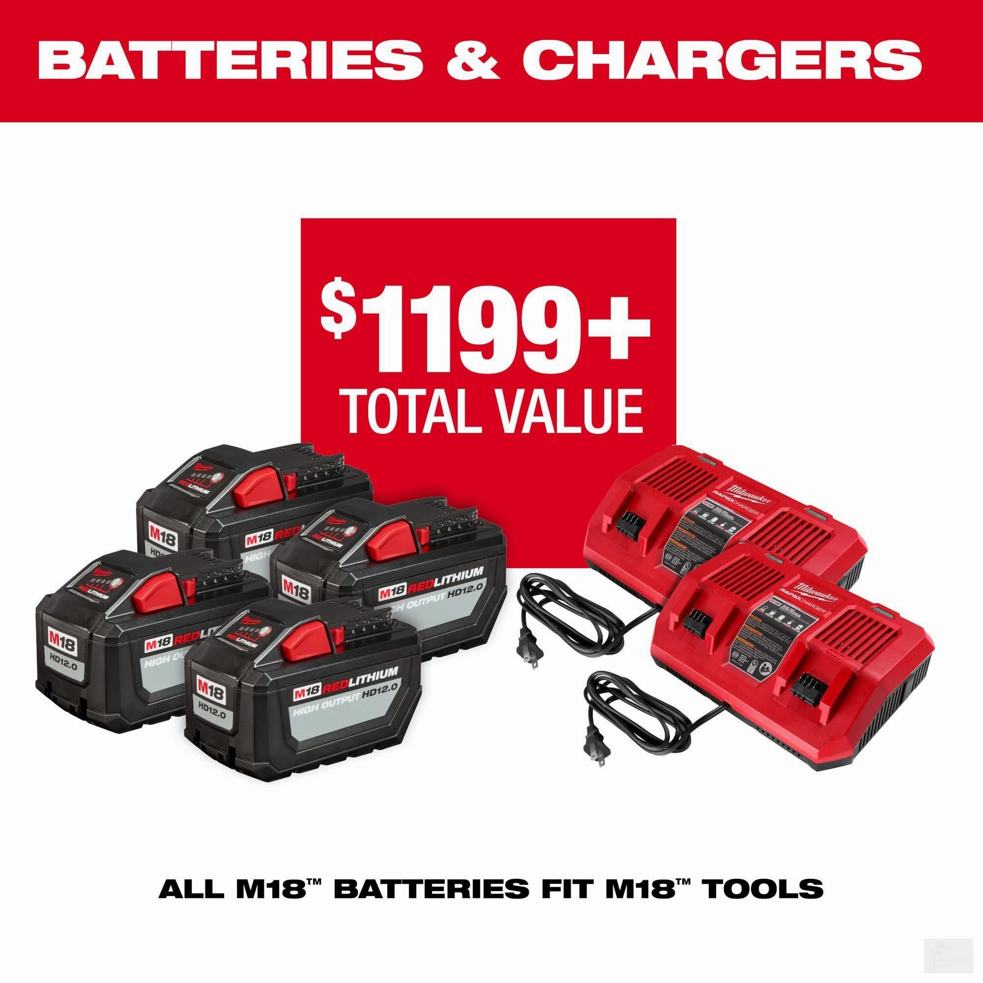 Milwaukee M18 FUEL™ Dual Battery Backpack Blower Kit (3009-24HD)