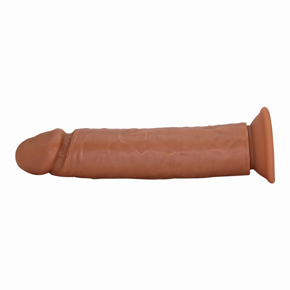 Naughty Silicone Dildo With Strong Suction Cup For A Hands-Free Pounding!