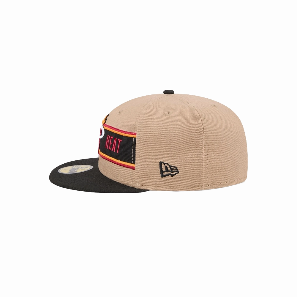 New Era Miami HEAT 2024 Draft Fitted