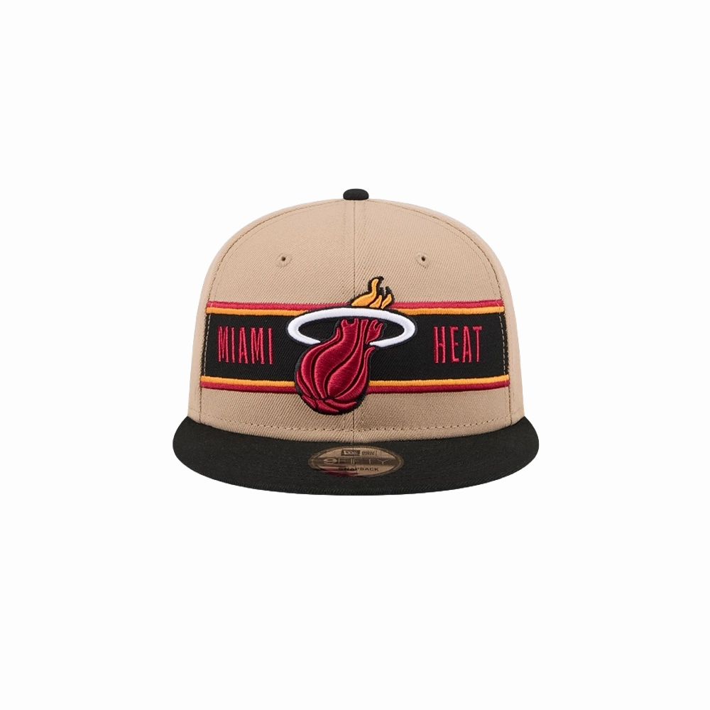 New Era Miami HEAT 2024 Draft Fitted