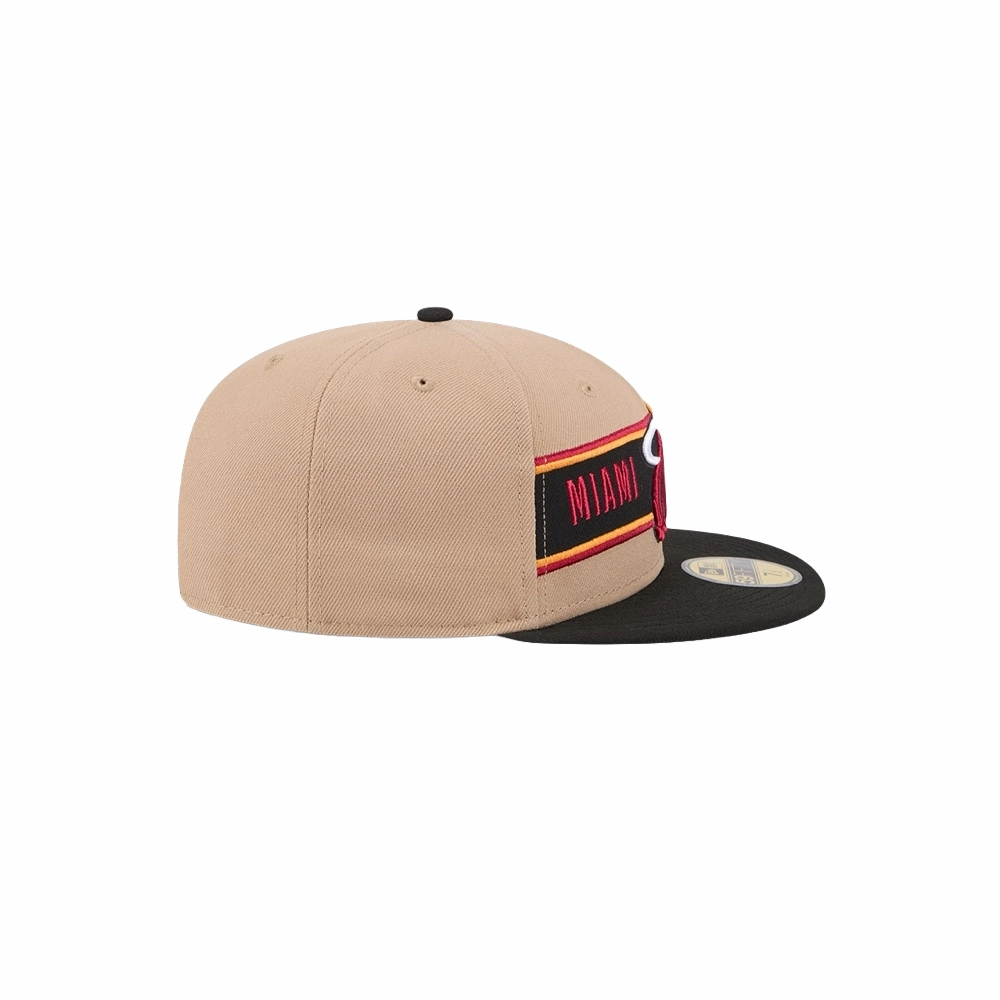 New Era Miami HEAT 2024 Draft Fitted