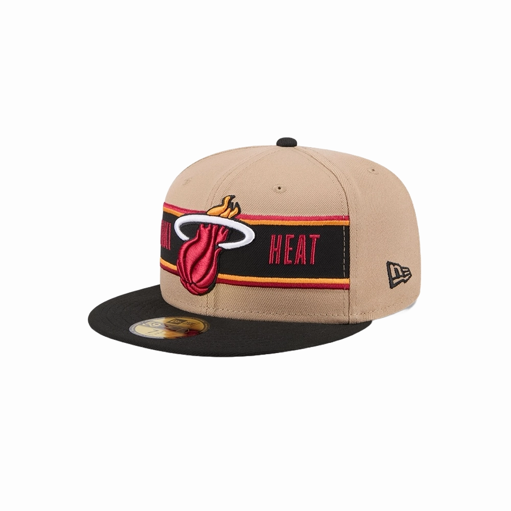 New Era Miami HEAT 2024 Draft Fitted