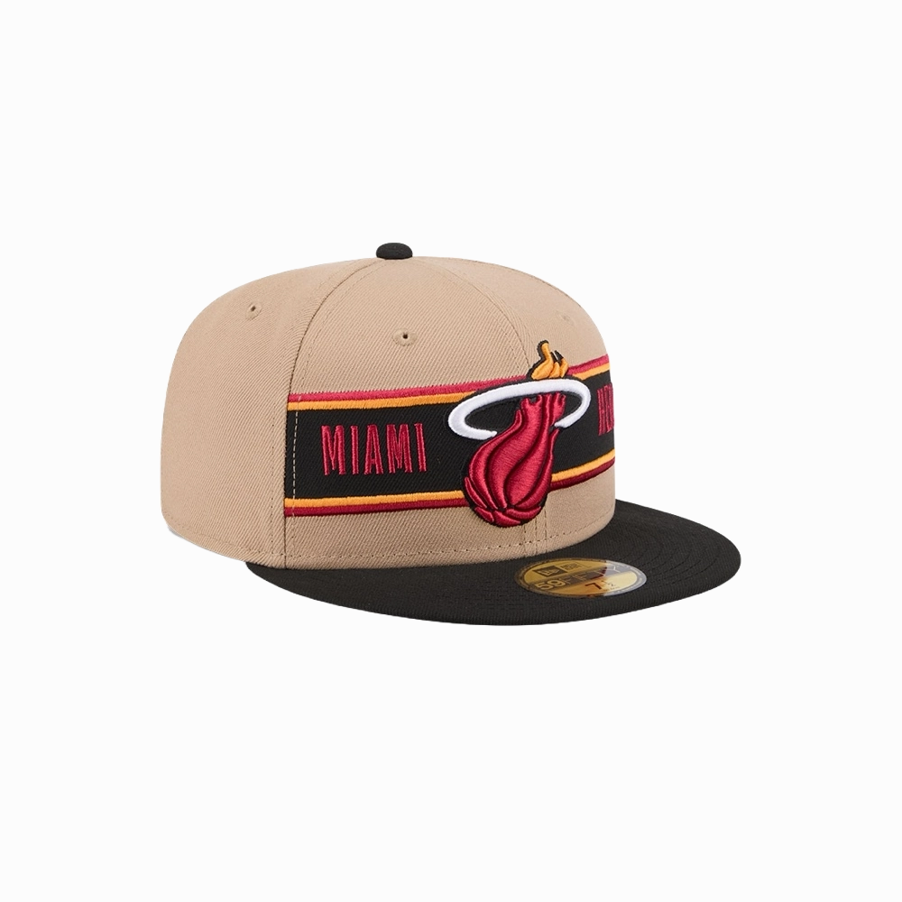 New Era Miami HEAT 2024 Draft Fitted