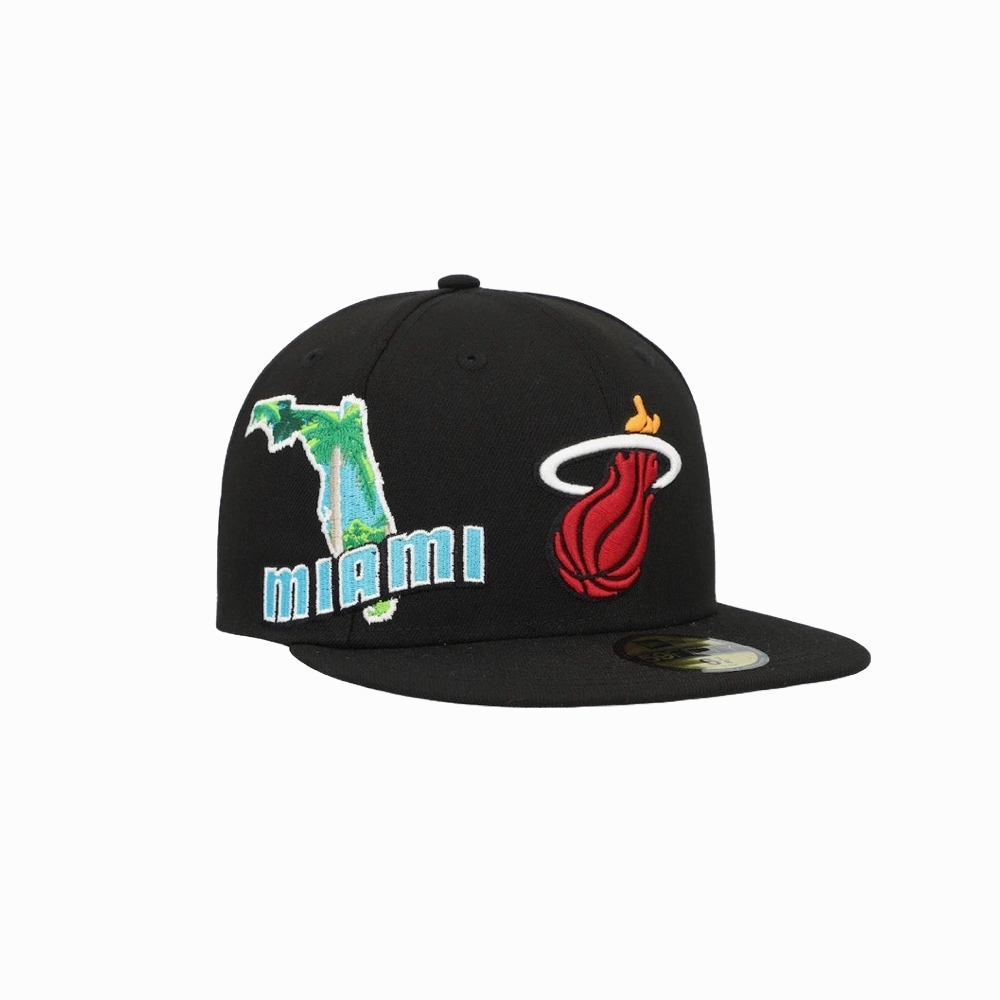 New Era Miami HEAT Stateview Fitted Hat