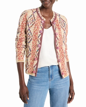 NIC   ZOE Color Weave Knit Jacket