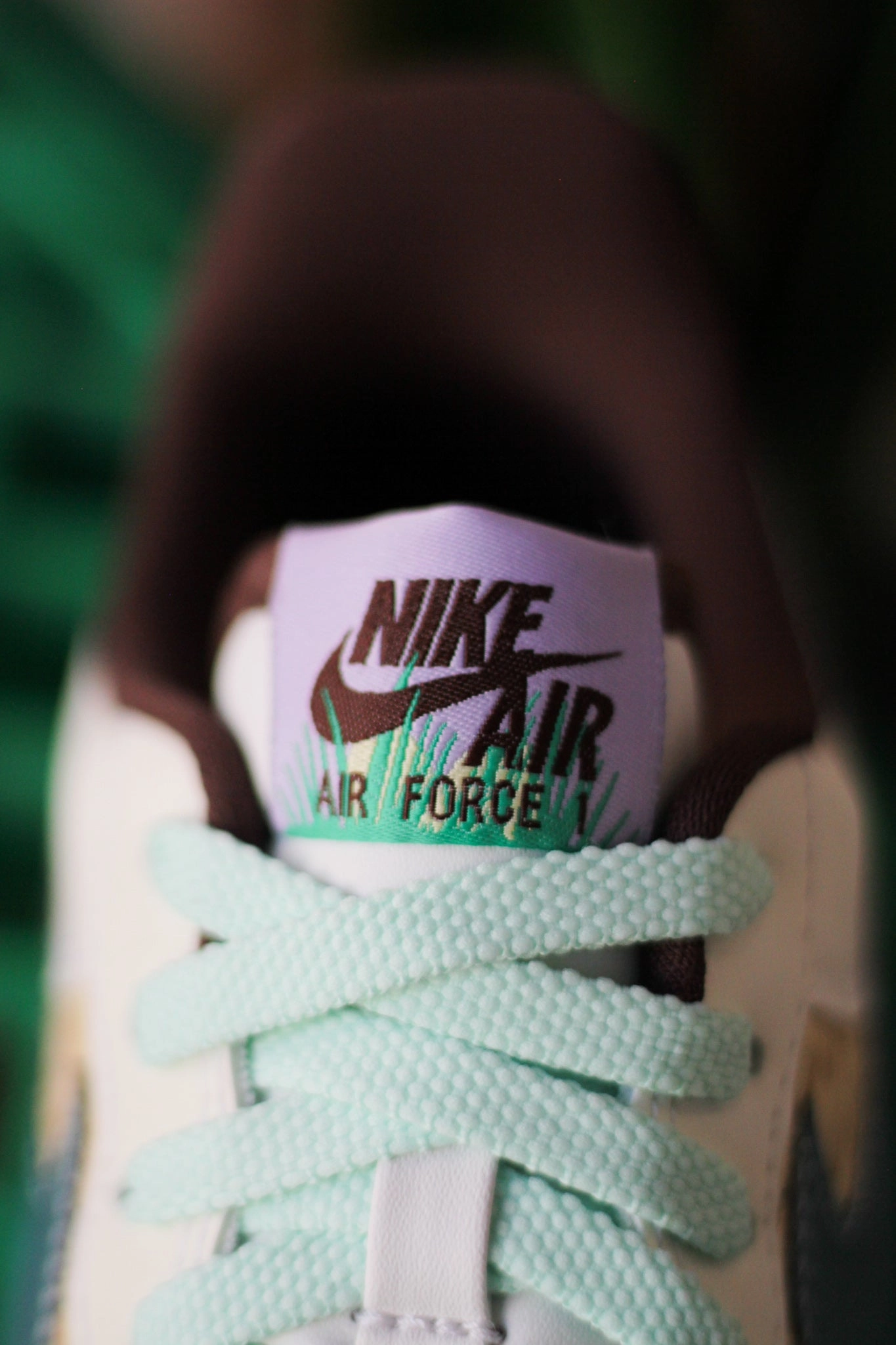 NIKE AIR FORCE 1 RETRO QS SUMMIT WHITE/GLACIER BLUE-MINT FOAM