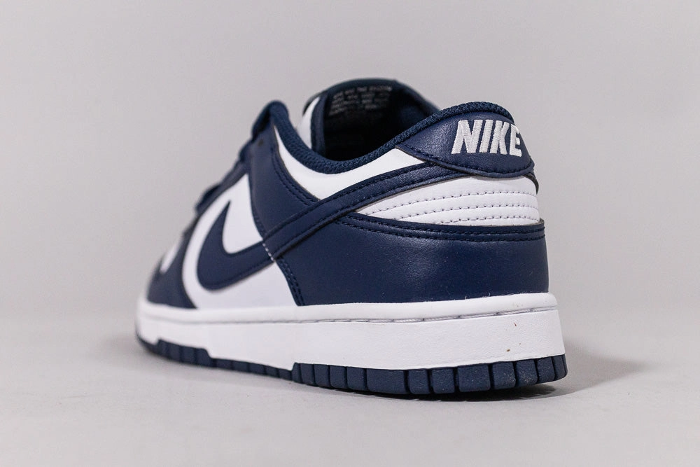 Nike Dunk Low Retro 'White and Midnight Navy'
