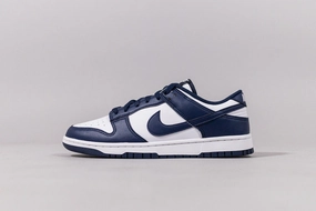 Nike Dunk Low Retro 'White and Midnight Navy'