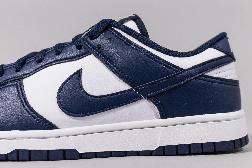 Nike Dunk Low Retro 'White and Midnight Navy'