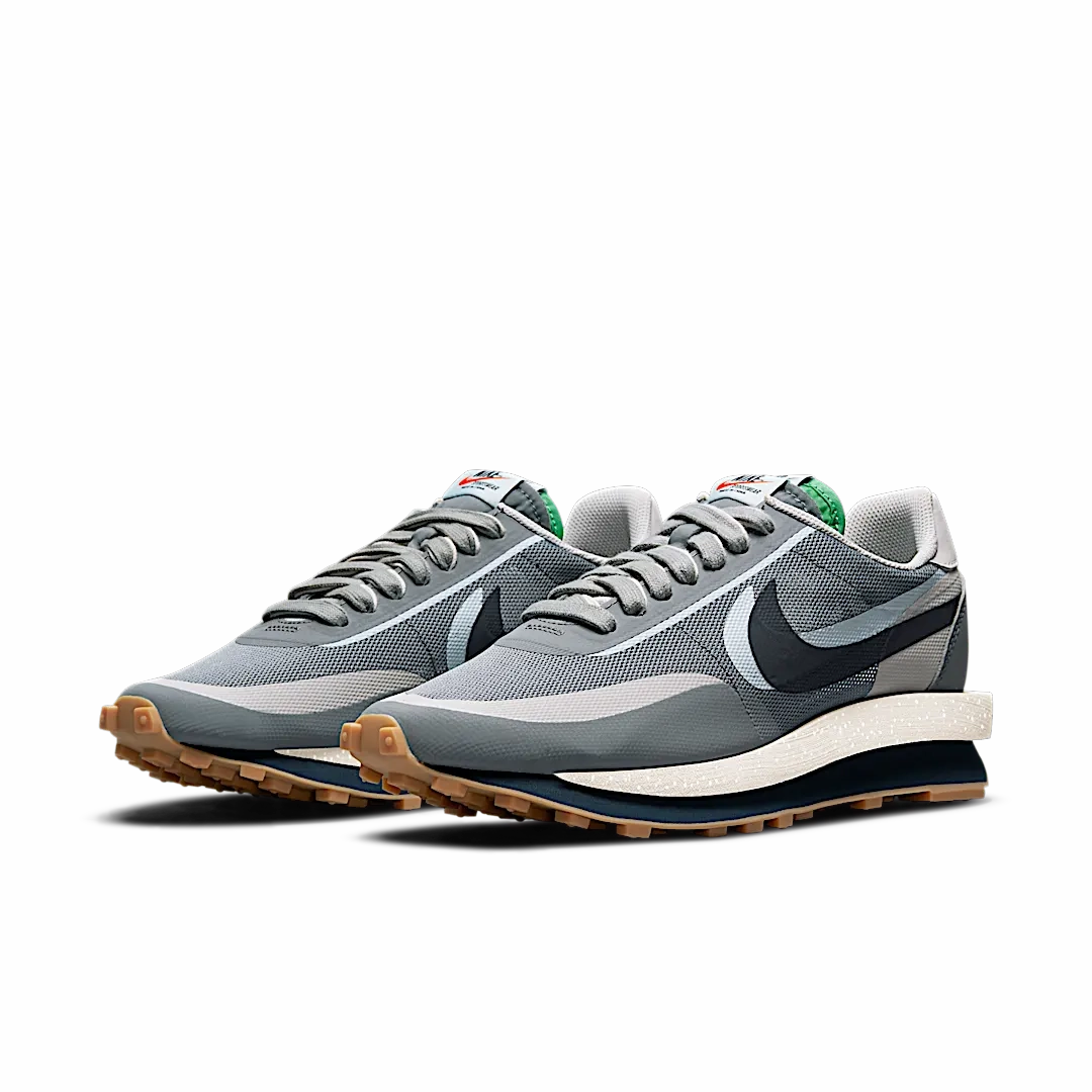 Nike LD Waffle sacai CLOT Kiss of Death 2 Cool Grey