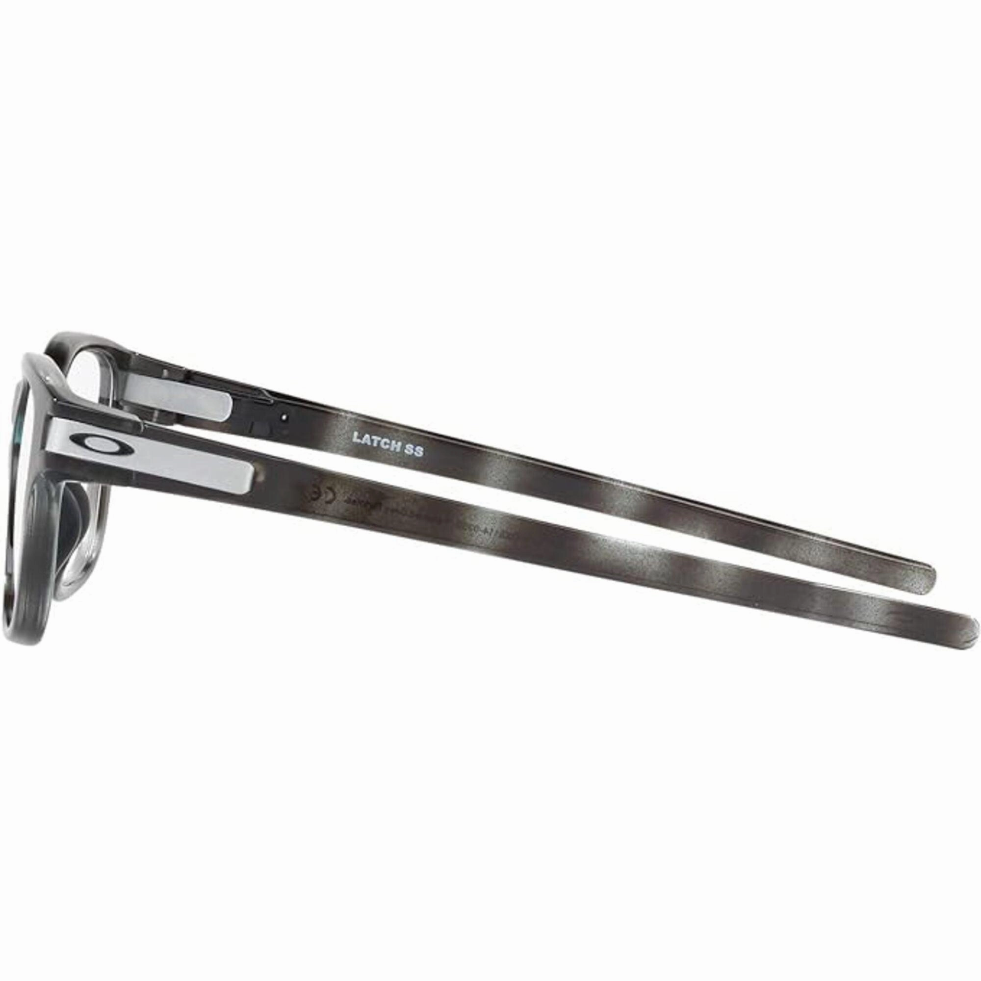 Oakley Women's Eyeglasses - Polished Grey Tort Plastic Square Frame | OAKLEY 0OX8114 3