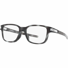 Oakley Women's Eyeglasses - Polished Grey Tort Plastic Square Frame | OAKLEY 0OX8114 3