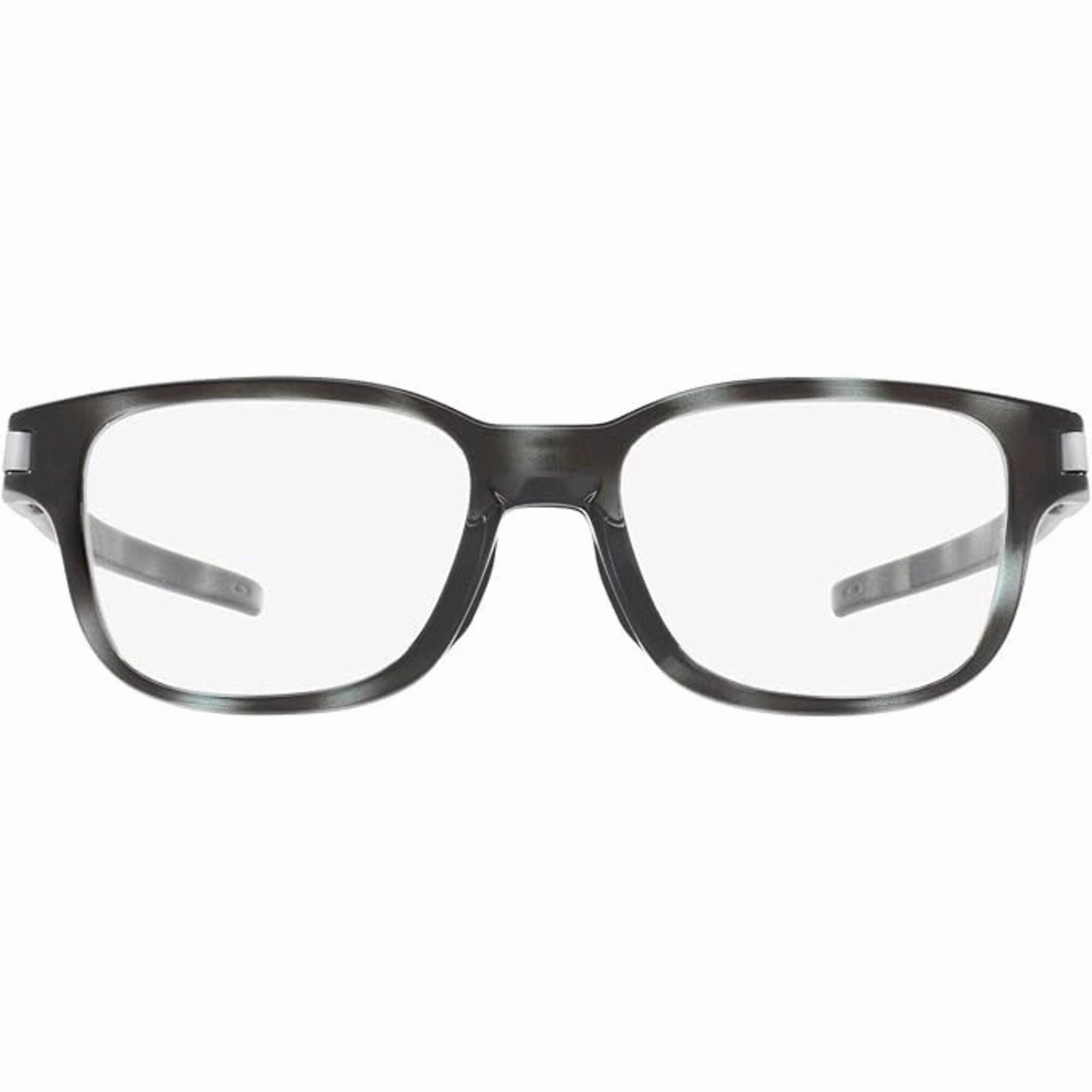 Oakley Women's Eyeglasses - Polished Grey Tort Plastic Square Frame | OAKLEY 0OX8114 3