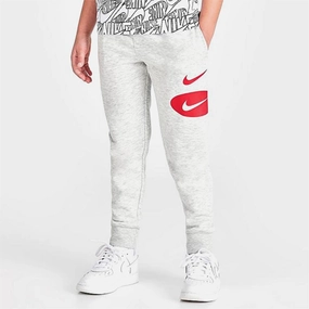 Pantalon Nike Sportswear Enfant - Gris/Rouge