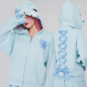 Pastel Winter Hoodie MOEFLAVOR x Gloomy Bear