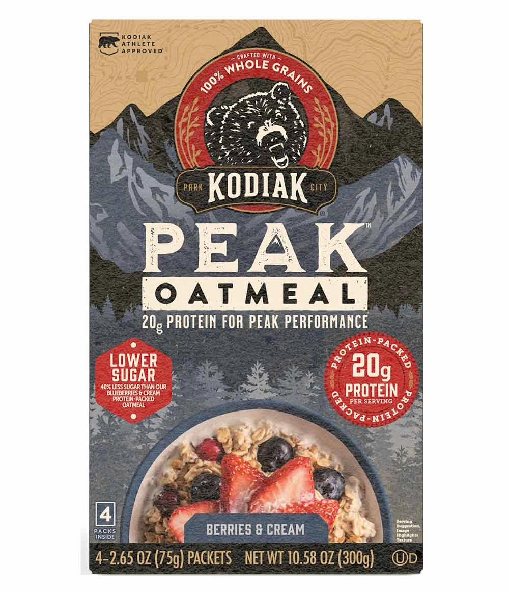 PEAK Oatmeal Berries & Cream