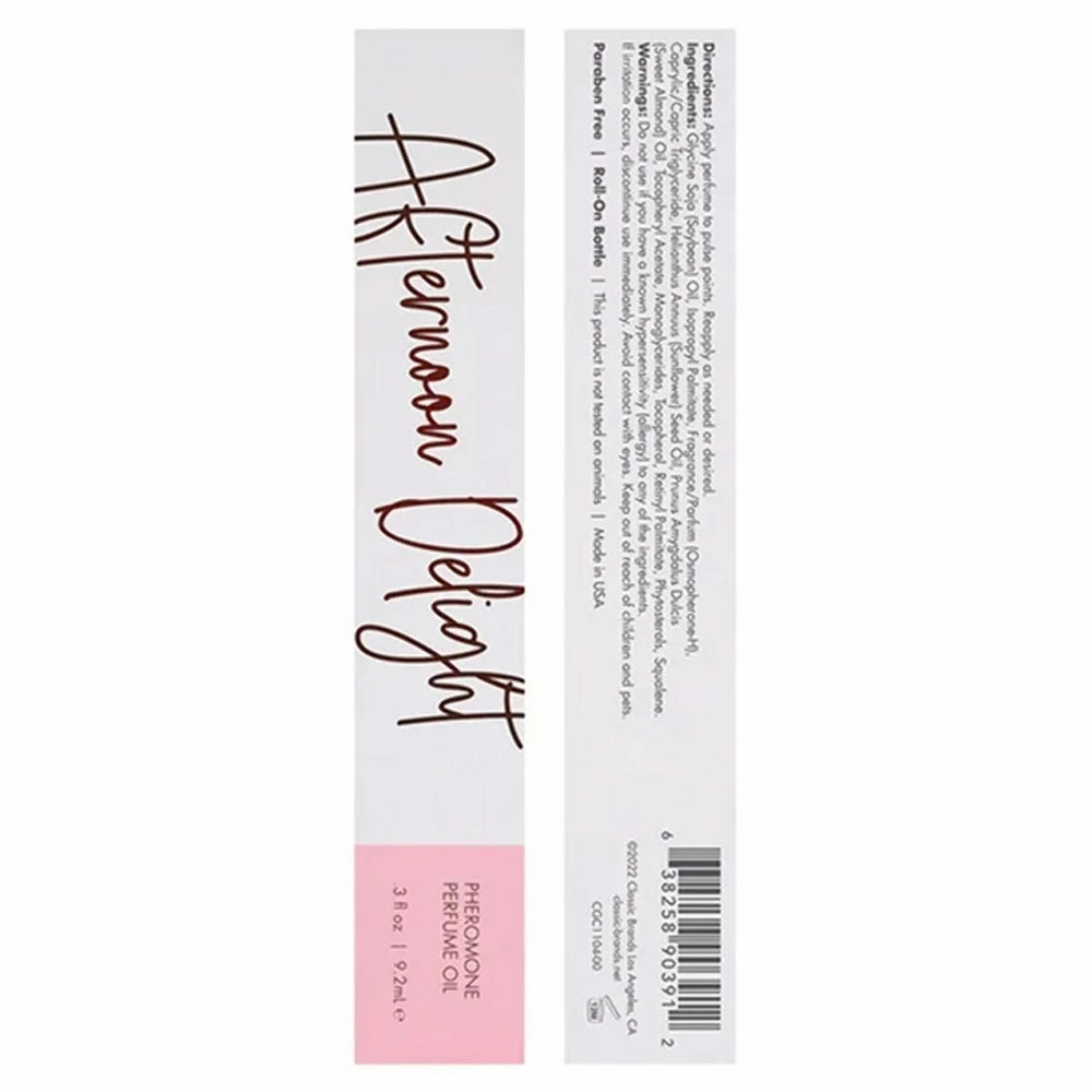 Pheromone Scented Perfume Oil - Afternoon Delight