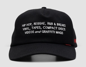 Pleasures Sections Snapback Black