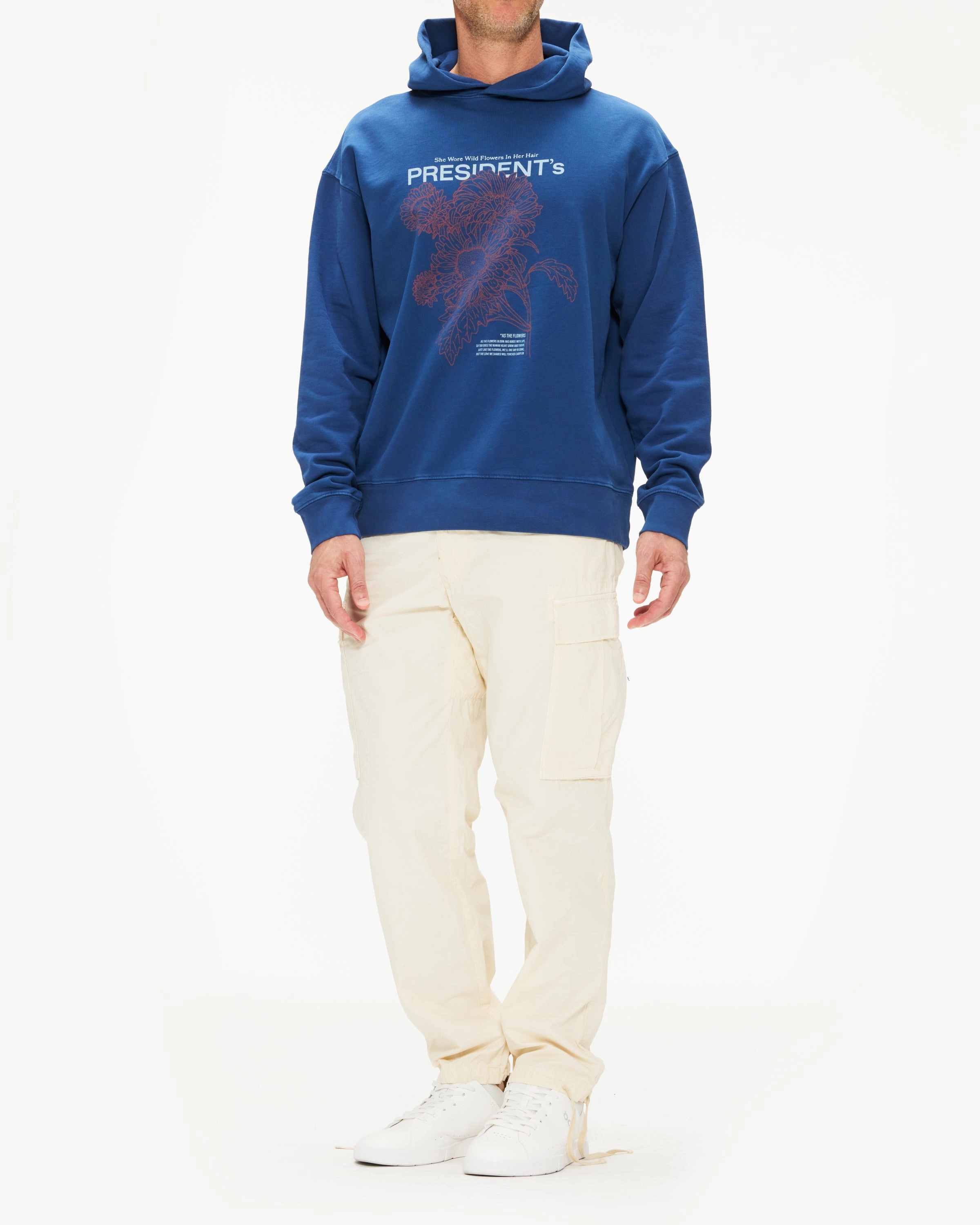 President's Hood Wild Flower P'S Sweater