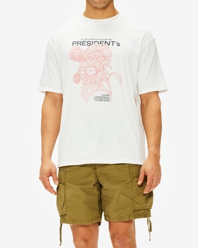 President's Short Sleeve T-Shirt Wild Flower P'S Jersey