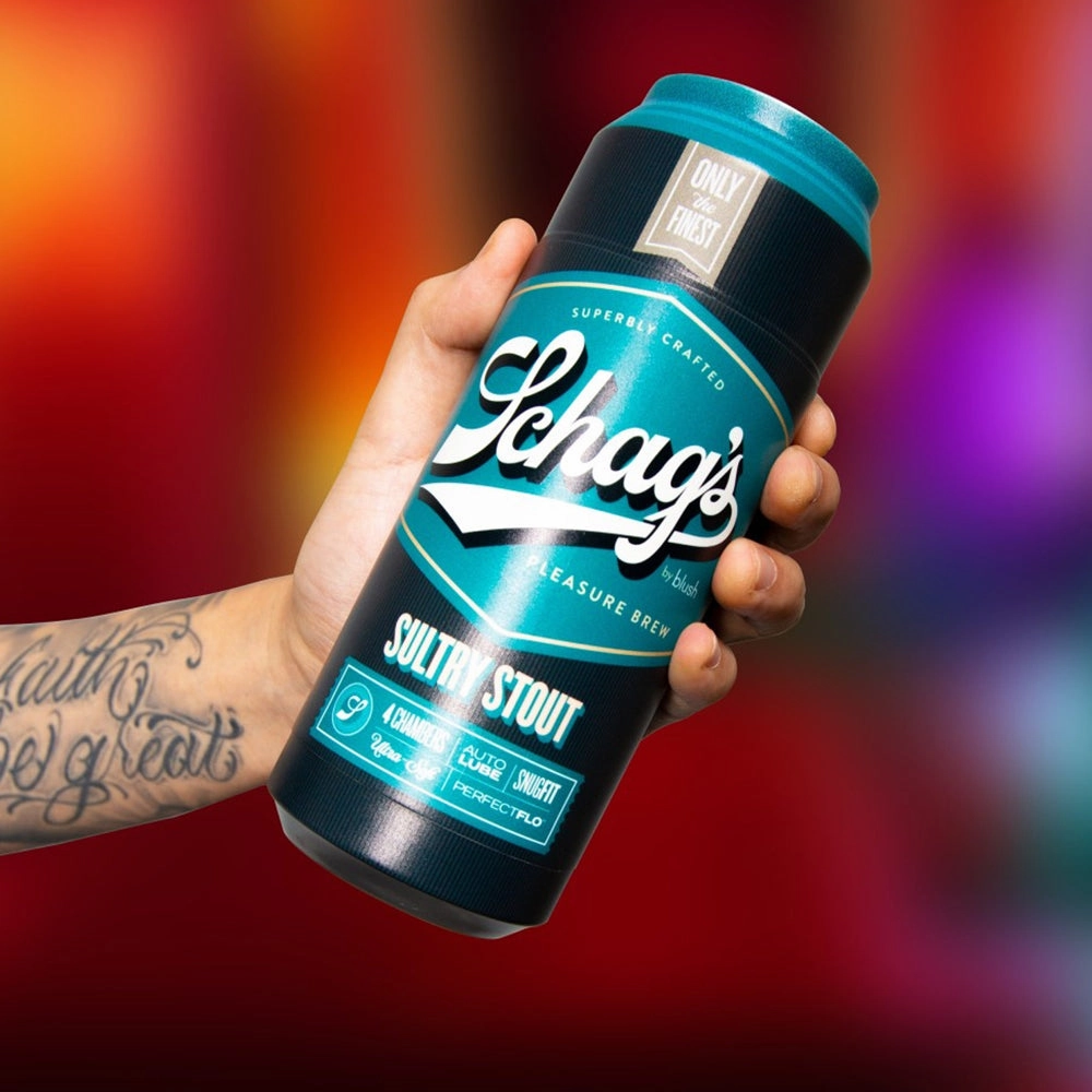Schag's Sultry Stout Self-Lubricating Beer Can Masturbator