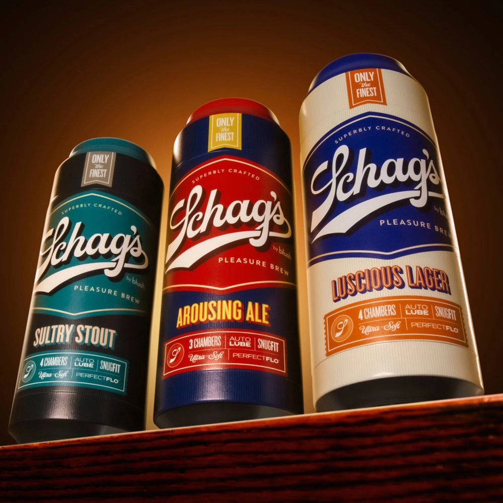 Schag's Sultry Stout Self-Lubricating Beer Can Masturbator