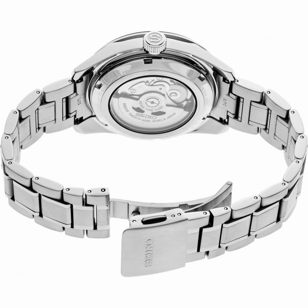 Seiko Presage Sharp-Edged Series GMT - Brown Dial SPB225