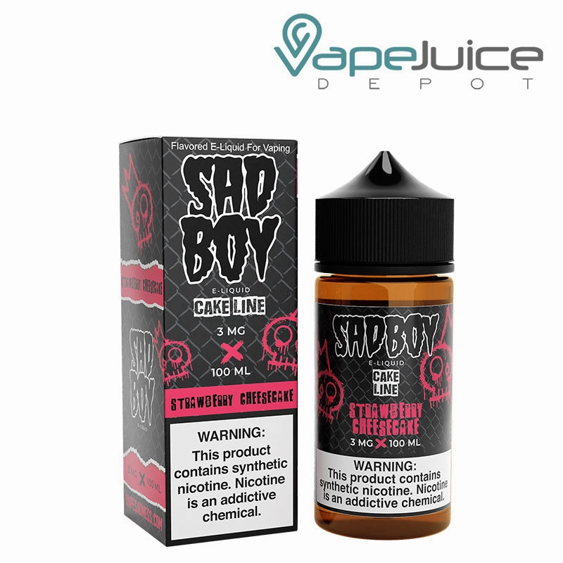 Strawberry Cheesecake SadBoy TFN eLiquid 100ml