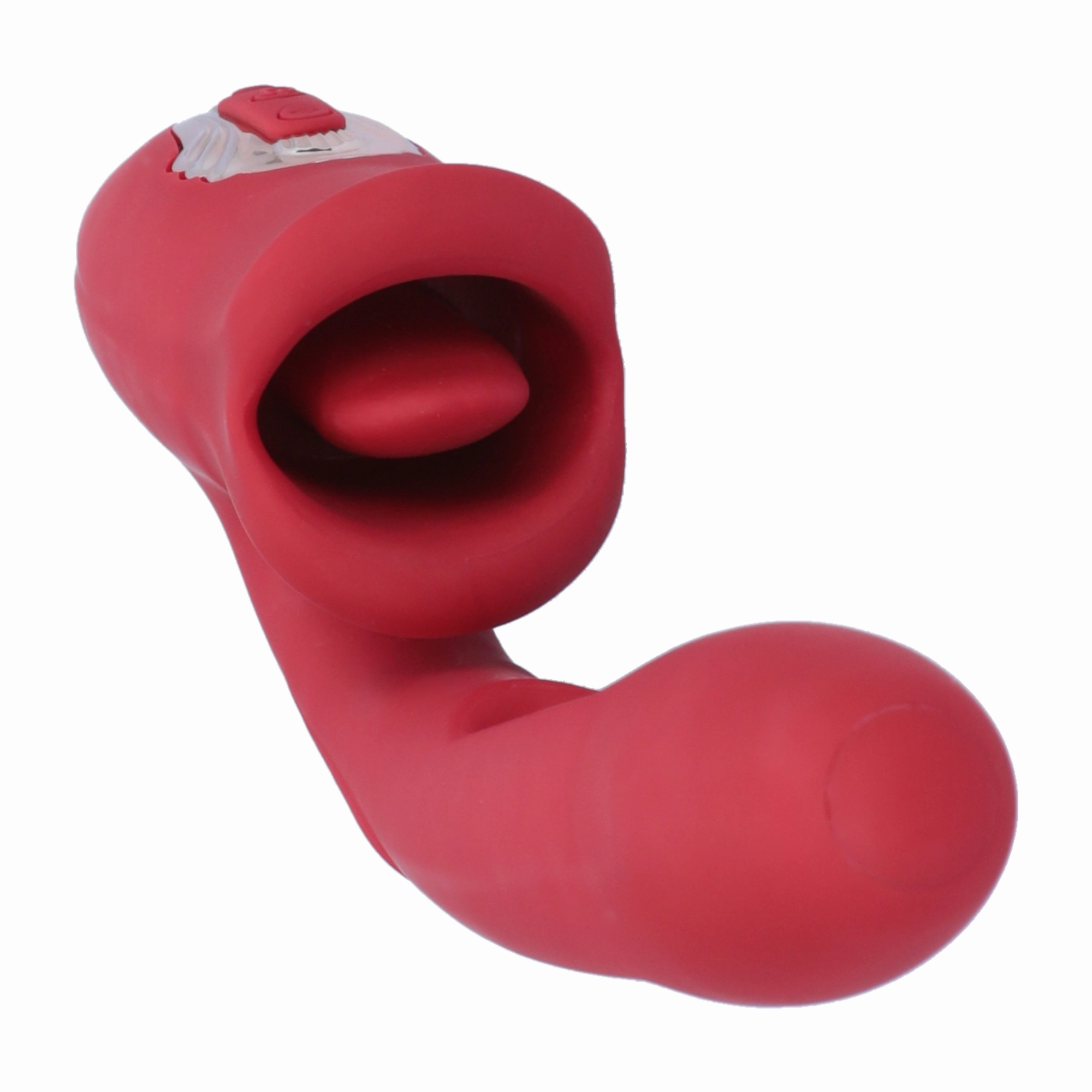 Super French Kiss - Moving Mouth with Tongue & Fluttering Shaft