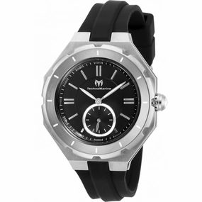 Technomarine Women's Quartz Watch - Cruise Sea Black Dial Silver Tone Case | TM-118002