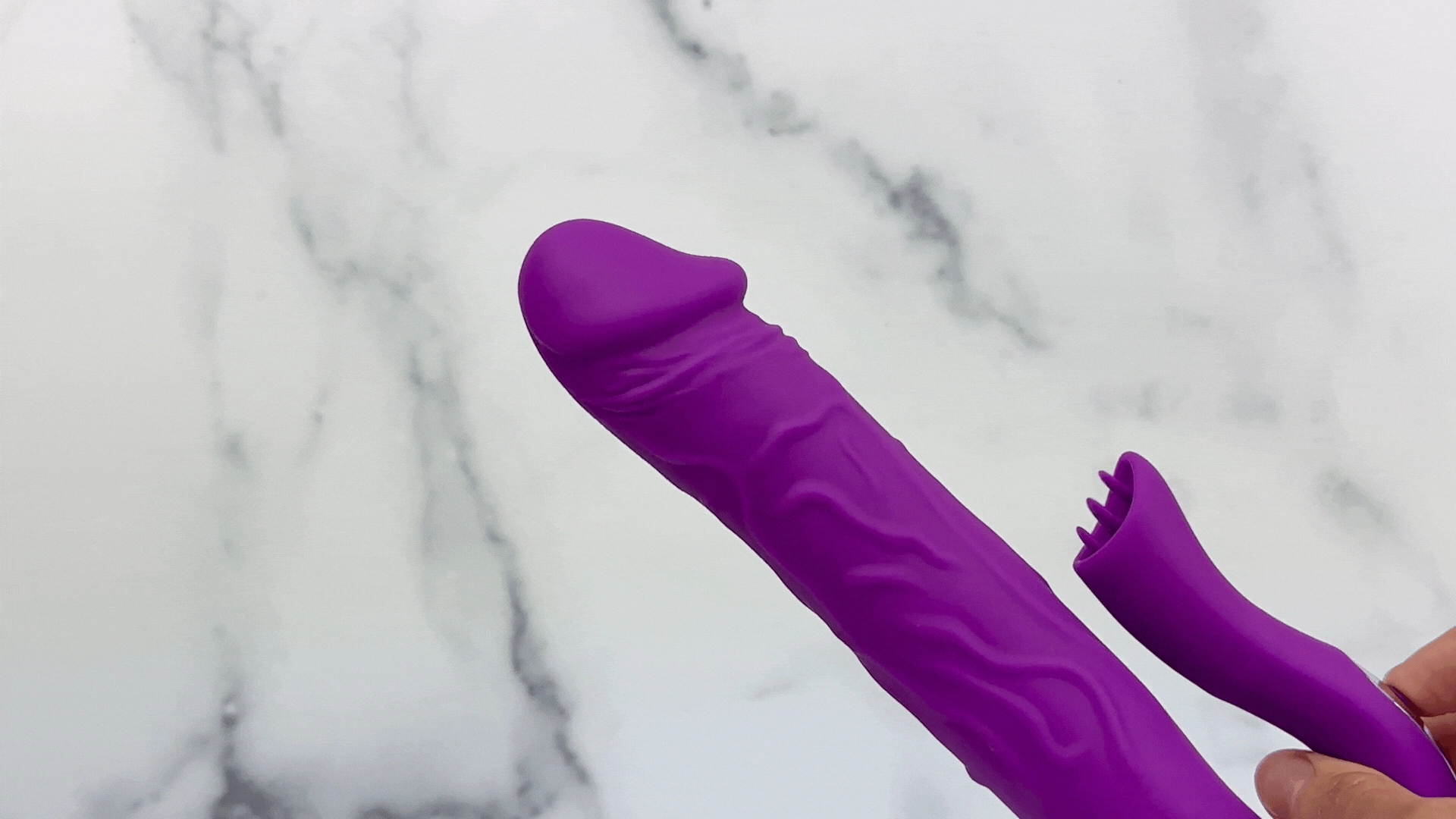 Temptation Fluttering Tongues Rotating Duo Vibrator