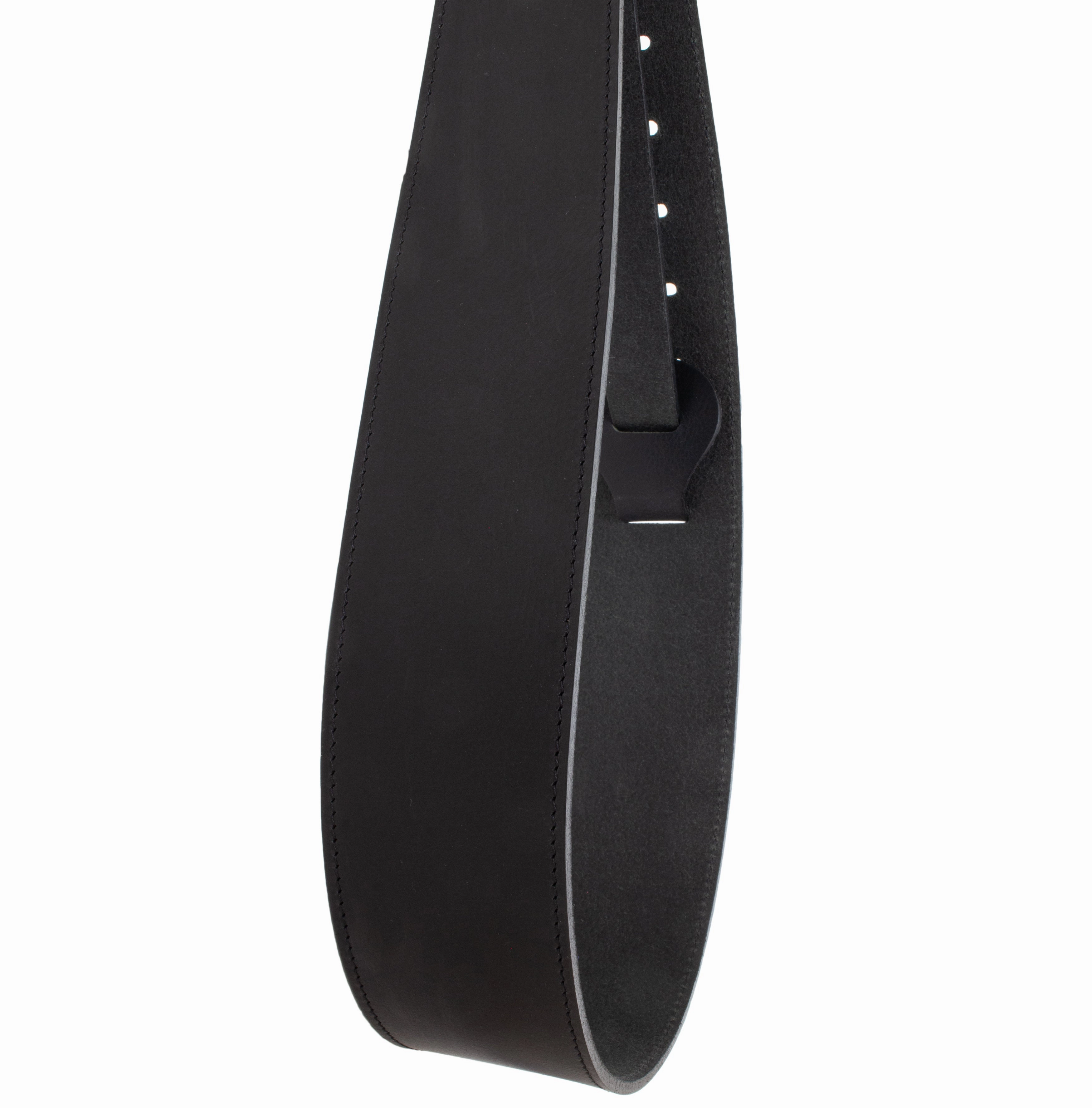 The Legend - Brown Heavyweight Smooth Full Grain Leather Guitar Strap