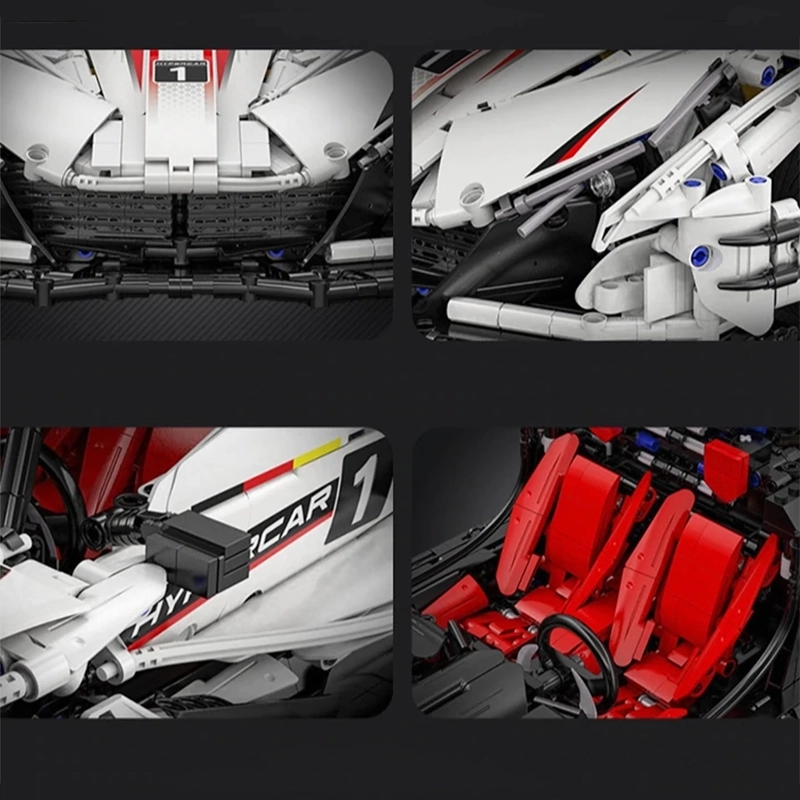 The Ultimate Intense Emotion Hypercar 4448pcs