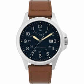Timex Men's Watch - Expedition North Field Post Quartz Leather Strap | TW2V03600JR