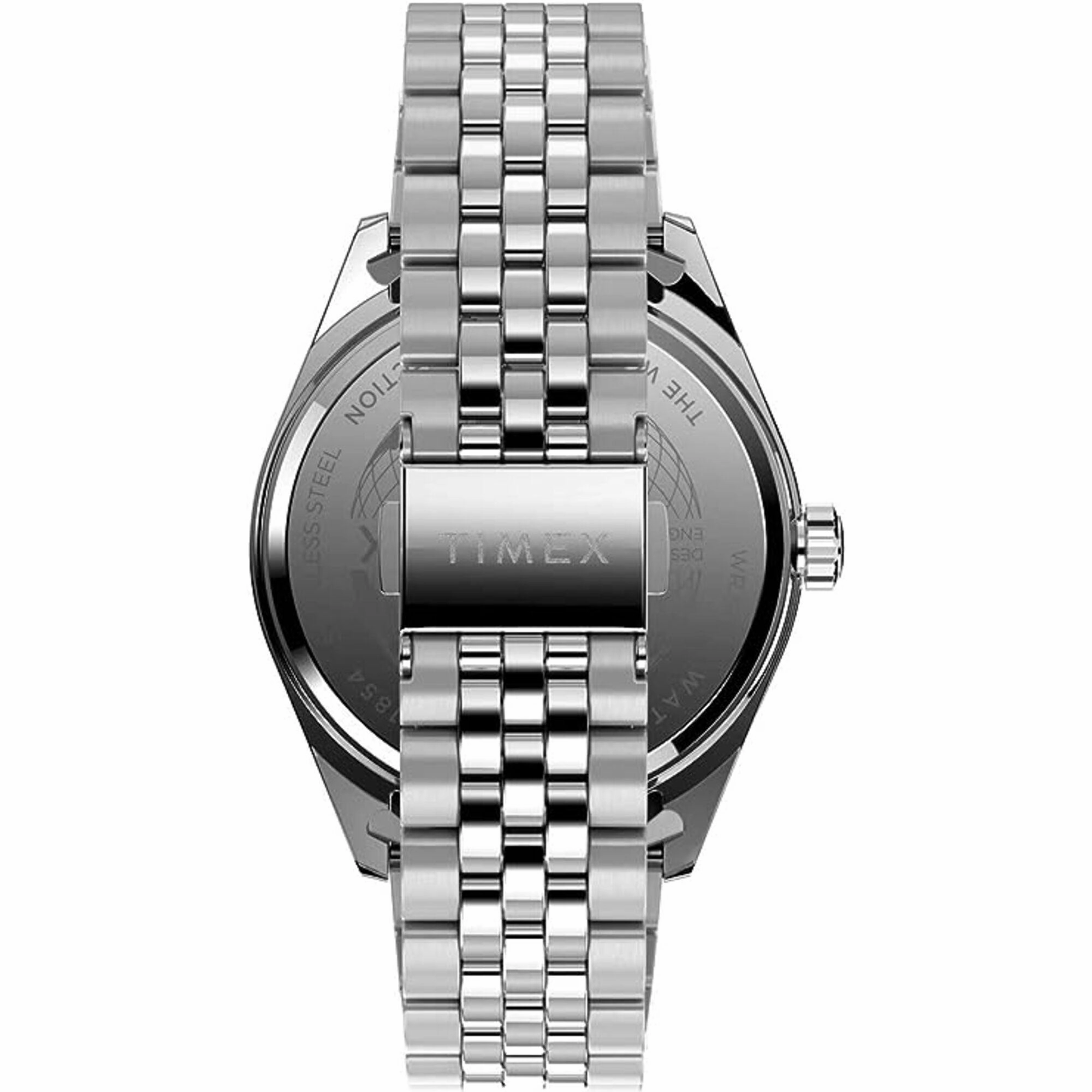 Timex Men's Watch - The Waterbury Blue Dial Stainless Steel Bracelet | TW2V46000