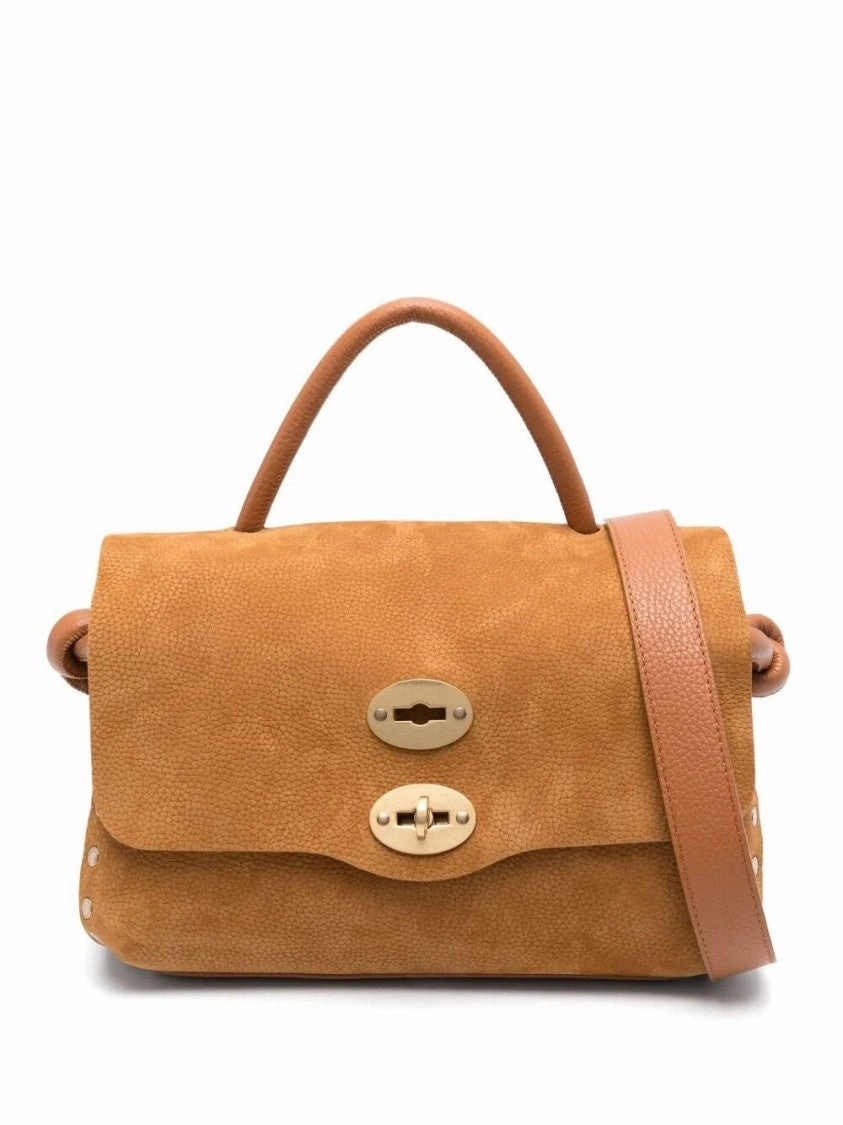 Torcello S Brown Suede Venezia Shoulder Bag